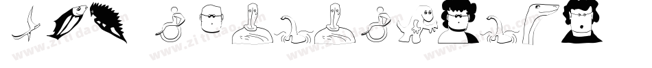 198 characters字体转换